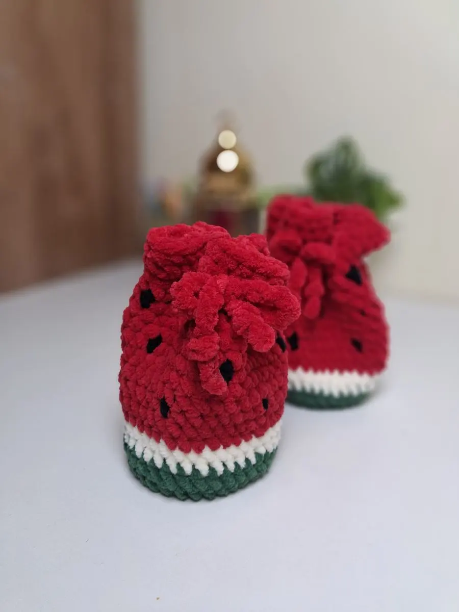 Watermelon coin pouch