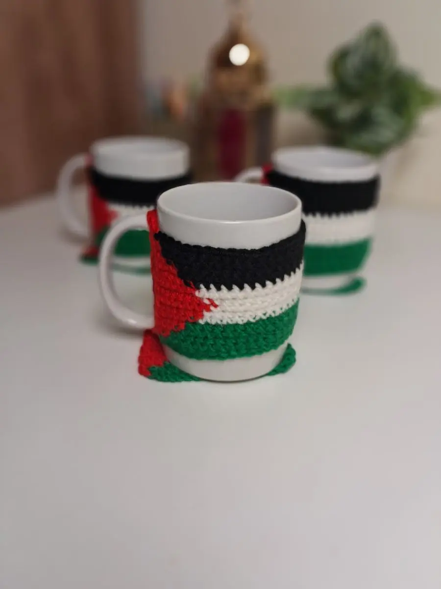 Flag mug cover