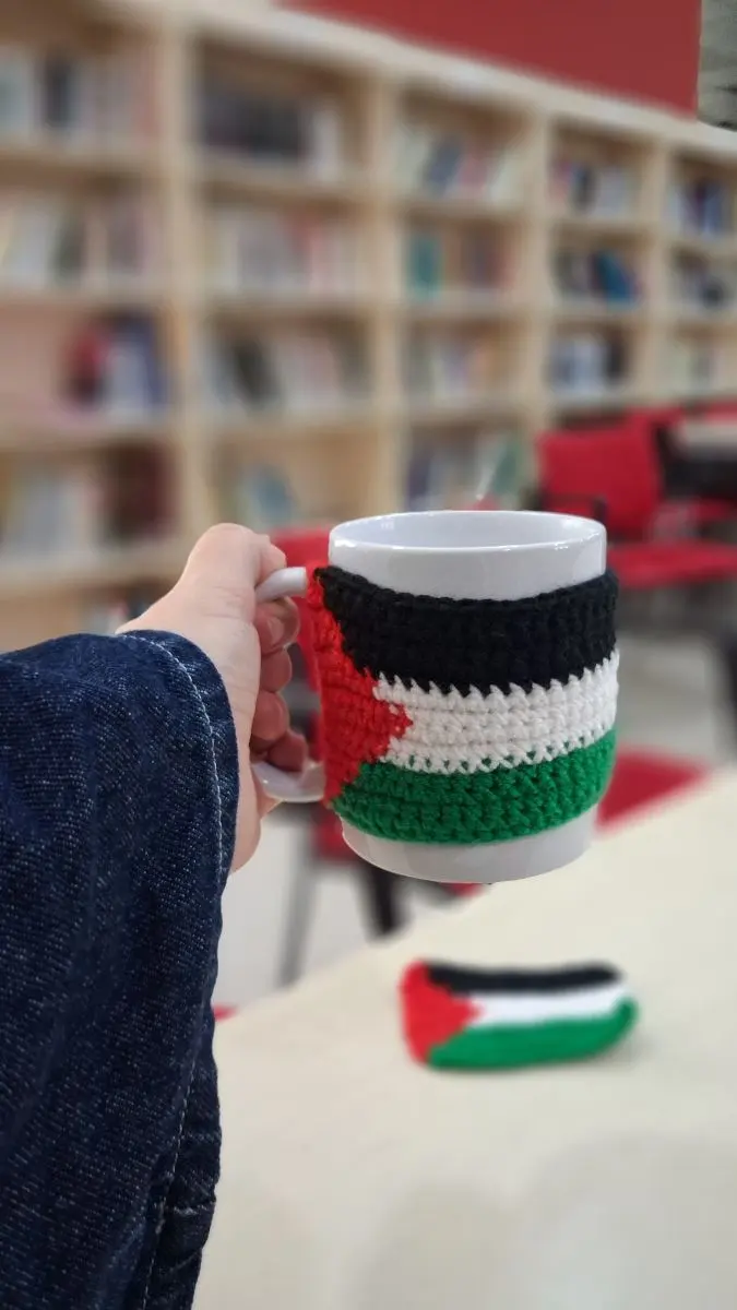 Flag mug cover