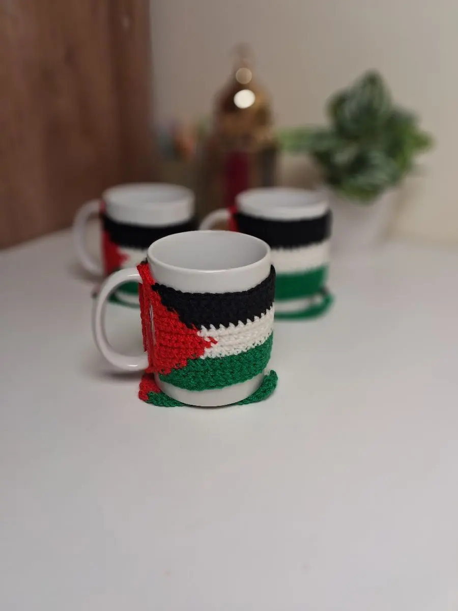 Flag mug cover