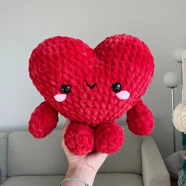 Heart Plushie