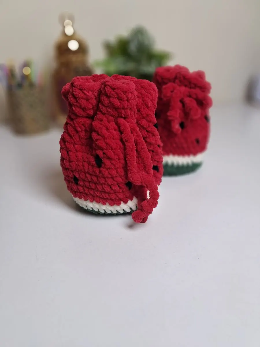 Watermelon coin pouch