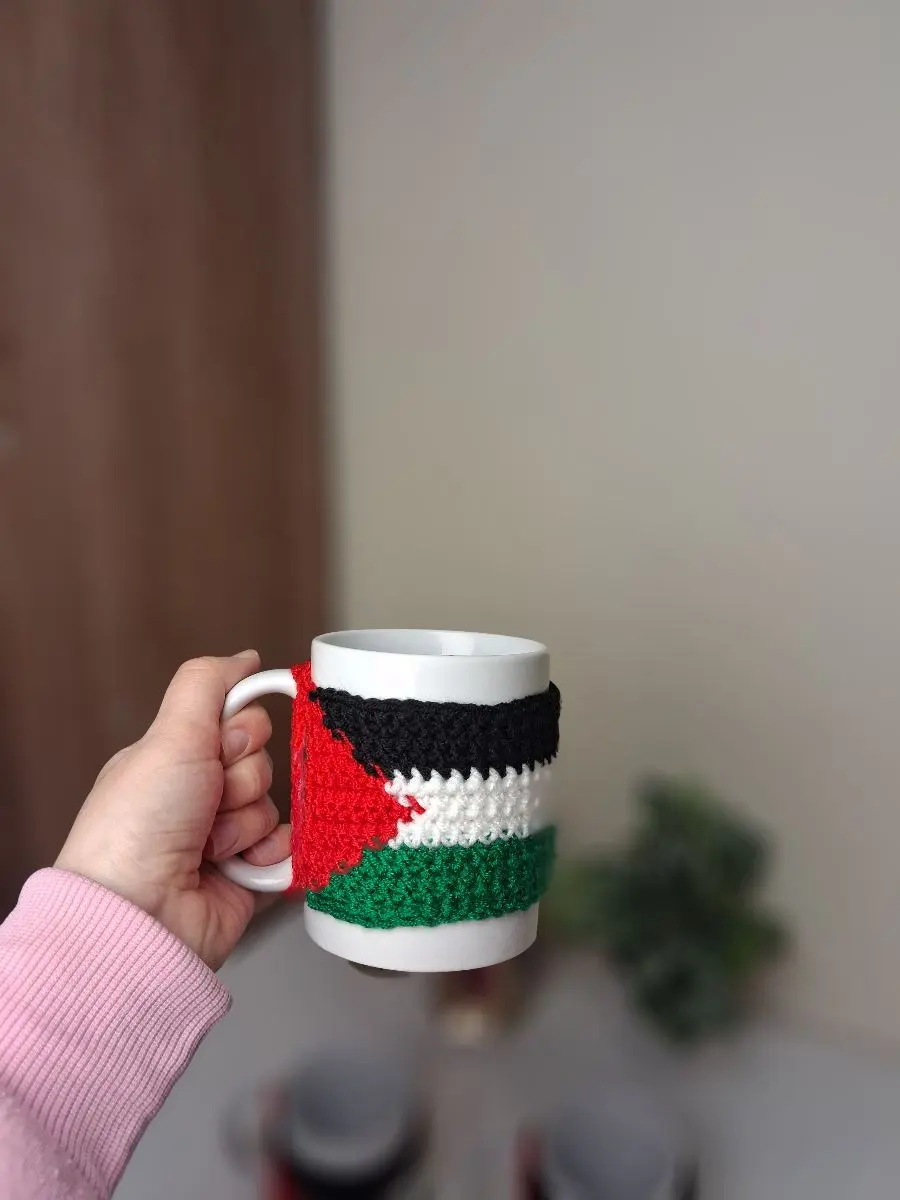 Flag mug cover